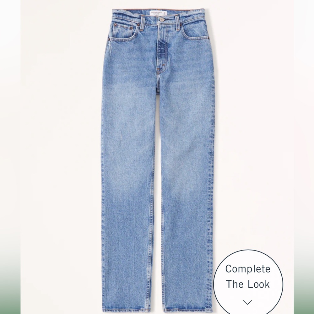 Abercrombie 90s straight jeans